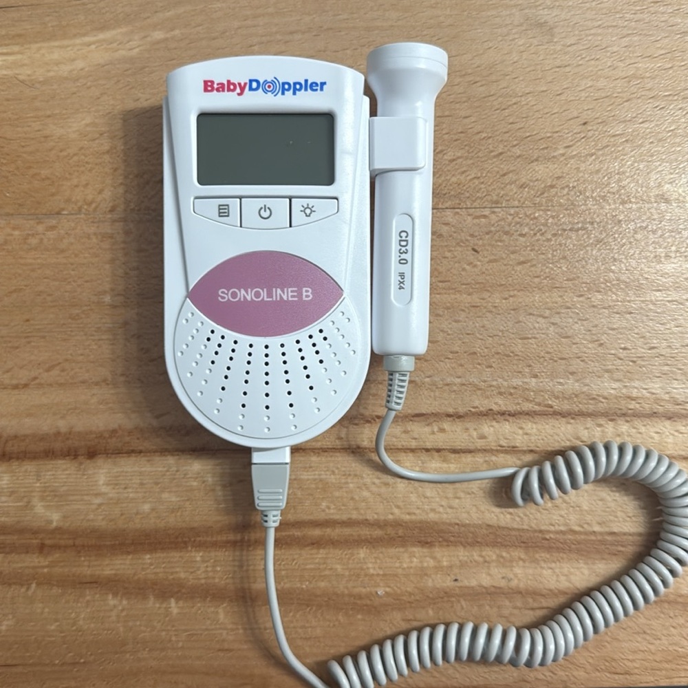 Baby Doppler Sonoline B Pink Baby Sound Tracker - Picture 2 of 2